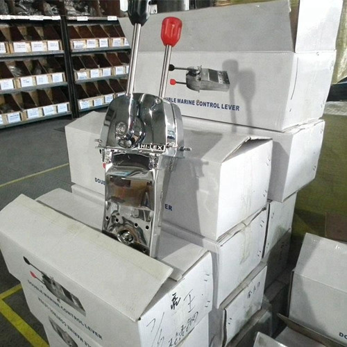 Quality 90mm Stroke Q235 Boat Engine Controls / Push Pull Cable Control for sale