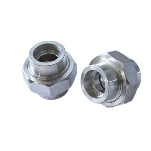 304 316 SS Socket Weld Pipe Fitting Union Forged ANSI Standard