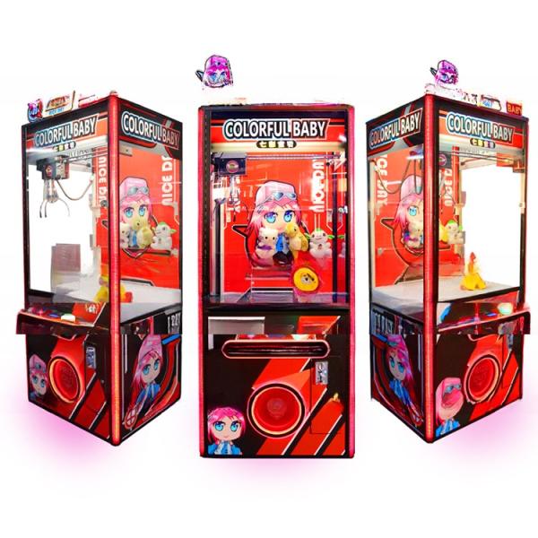 Video game entertainment equipment cute baby scissors toys machine coin operated cutting doll game gift machine