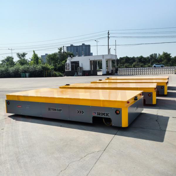 Industrial Heavy Load Electric Transfer Cart Differential Steering Trackless Transfer Cart