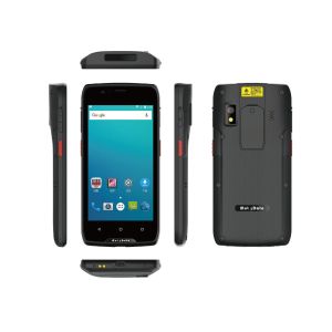 China 5 inch HD LCD PDA Barcode Scanner with 4000mAh Battery and 13.56MHz NFC Android Handheld PDA on sale