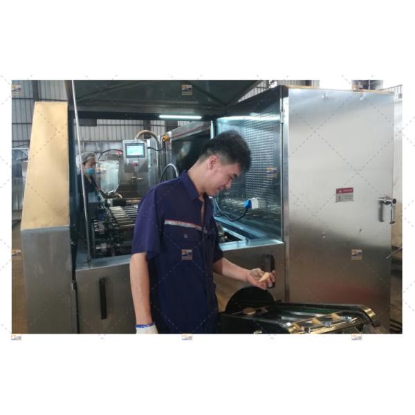Automatic Ice Cream Cone Production Line With Horizontal Rolling System
