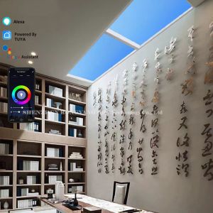Wholesale Dimmable Tuya Virtual Skylight Ceiling Panel Practical 1150x140 Multi Scene from china suppliers