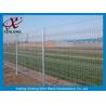 3D Curved Green Pvc Coated Wire Mesh Fencing For Highway Sport Field Garden for sale