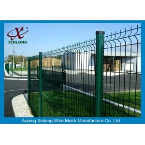 Galvanized Malla De Alambre Soldado Customised Height For Security