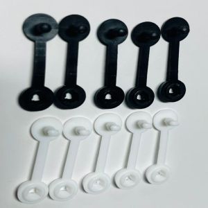 Black Rectangle Clothing Label Tags Durable Customizable Textile Labels Ideal