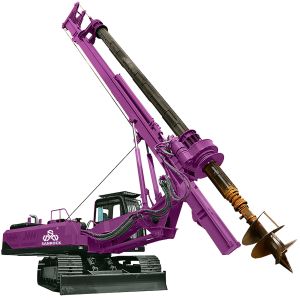 Hydraulic Rotary Drilling Rig Machine Construction Engineering
