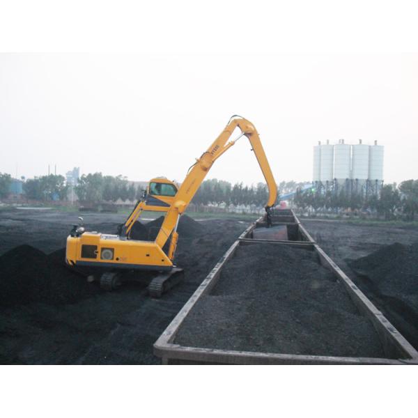 Bulk Material Handling Equipment / Dual Power Hydraulic Track Material Handler