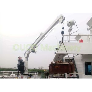 Robust Design Folding Boom Crane Hydraulic Type Excellent Positioning Performanc
