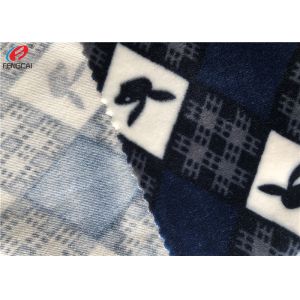 Printed 94 Polyester 6 Spandex Velvet Fabric Stretch Knitting Upholstery Fabric