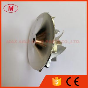 GT 856795-0013 48.75/71.06mm 6+6 blades turbo turbocharger aluminum 2618/milling