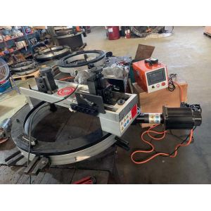 Metal Orbital Pipe Cutting And Beveling Machine Pneumatic Driven