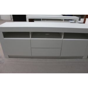 High Bending Strength Particle Board TV Stand With Drawers Strong Nail Holding