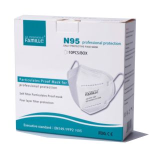 4 Ply N95 Dust Mask N95 Respirator Mask Anti Dust Safe With CE FDA Approved