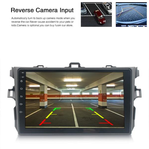 Android 10 9" 2005 Toyota Android Radio Android Head Unit For Toyota Corolla 32GB