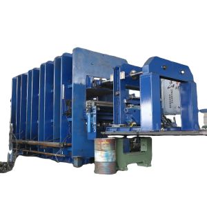 75KW Automatic Fabric Core Conveyor Belt Vulcanizing Press for Customer
