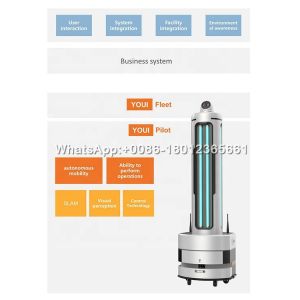 Infrared Temperature Autonomous 270uv I CM2 UV Cleaning Robot