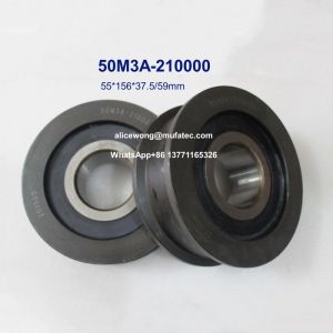 Precision P0 Clearance C3 Forklift Bearings 50M3A-210000 55x156x37.5/59mm With