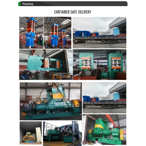 Rubber Interlock Tiles Vulcanizing Press
