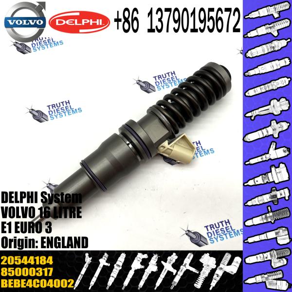 20544184 BEBE4C04002 BEBE4C04102 common rail fuel injector for VOL 85000317