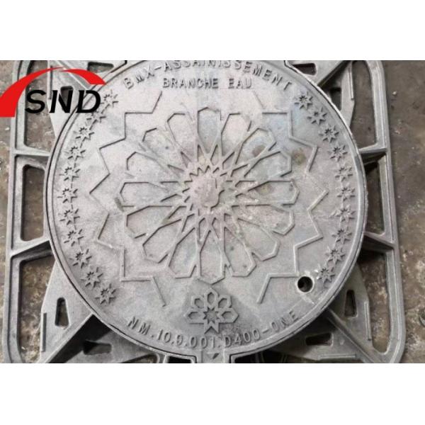 Quality Ductile Iron Manhole Cover and Frame 850mmx850mm with High Tensile Strength, Epoxy Coating, and Cost-Effective Design for sale