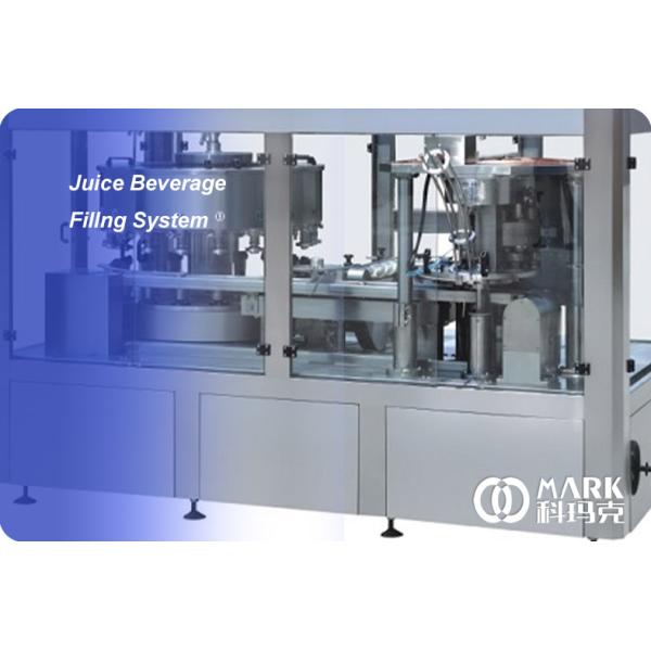 Up To 12000bph 330ml Automatic Can Filling Machine Small Business Orange Juice Making