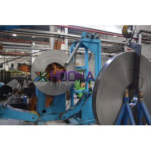Customized Carbon Steel Pipe Making Machine / Ms Pipe Manufacturing Machine