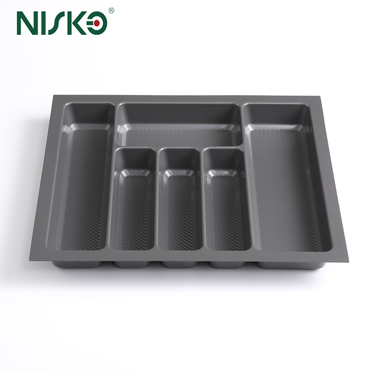 Kitchen Silverware Storage Box Utensil Drawer Insert Flatware Cutlery Tray
