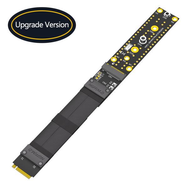 M.2 Key M NVMe SSD Extension Cable 20cm PCIe 3.0 X4