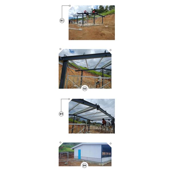 Customized Design Steel Chicken House Poultry Farm Prefab House