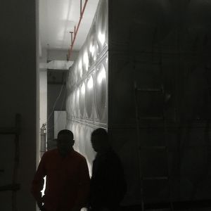 China 8000M3 SUS304 1.2mm Panel Welding Water Tank For Airport School on sale