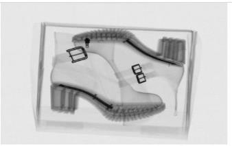 Industrial X Ray detector for shoes,toys,rubber,garments inspection