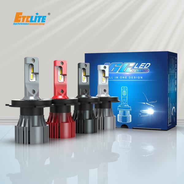 Quality Etclite I6C 10000LM Auto Lamp 9003 Lights Bulb Led H4 Car LED Headlight Bulbs for sale