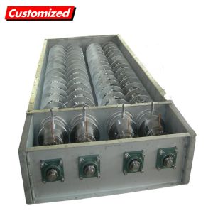 Wesew Auger Conveyor With Customizable Screw Flight For Material Handling