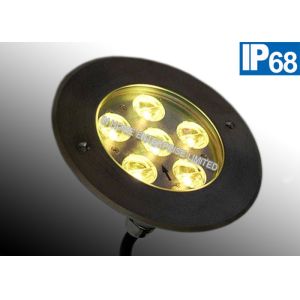 6W Single Color 316 SS LED Underwater Light 12V IP68 for Swimming Pool