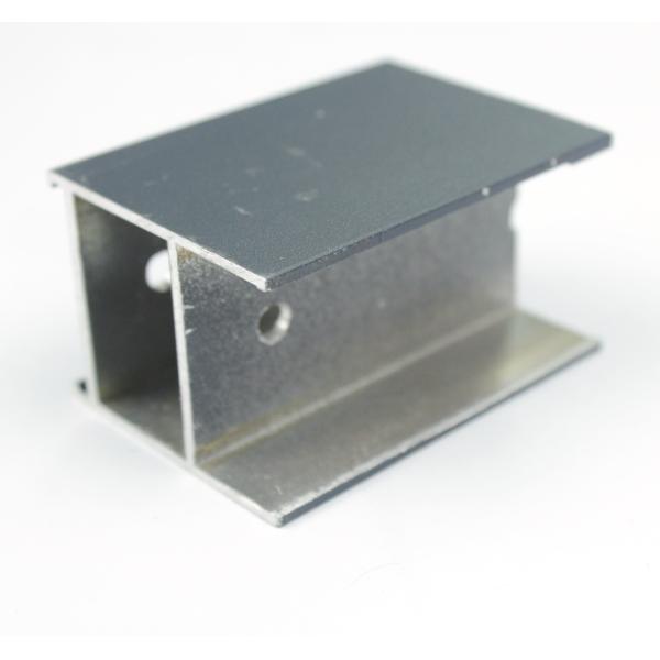 Quality T Shape Champagne Anodized Aluminum Sliding Window Profile for sale