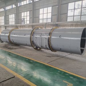 NPK Fertilizer Granulation Drum for Spray Wet Granulation Process