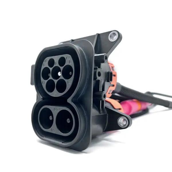 Quality OEM Ccs Combo 2 Female Connector Ccs2 Inlet 200A/250A/300A/400A Ev Charging Socket for sale