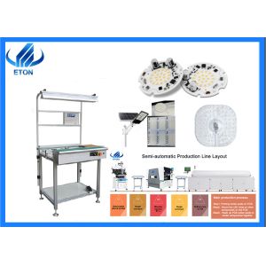 PCB conveyor in smt production line with LED light transmission buffer machine