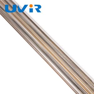 4500W Medium Wave IR Lamp 400V for Surface Curing