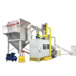 China 200-1000kg/h Capacity Aluminum Pvc Separator for Scrap Aluminum and Plastic Recycling on sale