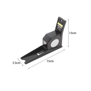 Adult Children Outad Telescopic 2 M Height Measurement Rule Black Tape Ruler