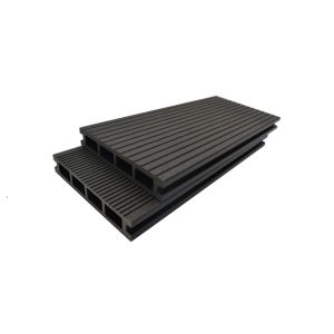 Water Absorption Rate 2.5% Customized Synthetic WPC Decking for Engineering