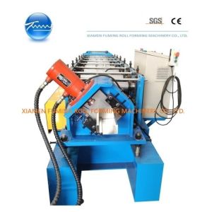 Single Side Door Roll Forming Machine 11KW Hydraulic Cutting