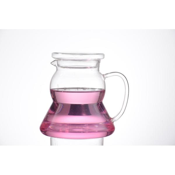 Double wall glass, Heat-resistant glass teapot, borosilicate glass tea set,