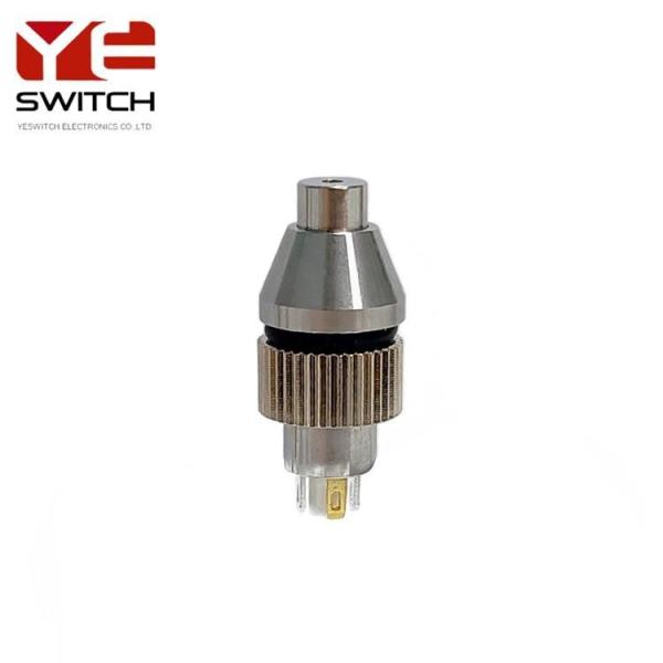 On Off Momentary Metal Push Button Switch Self Lock 8mm Momentary Switch