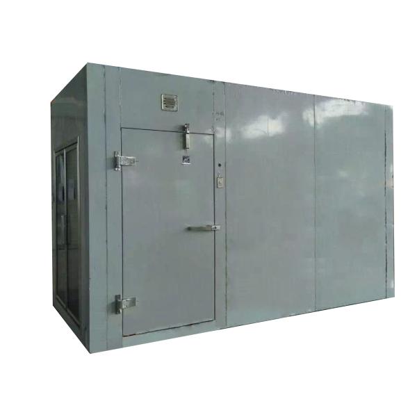 Quality Customized Polyurethane Foam Cold Storage Warehouse 42KG/M3 Density Cold Room Chiller Unit for sale
