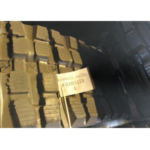 72 Links Rubber Excavator Tracks 400mm Width Excavator Machinery Parts