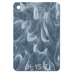 Pastel Clouds Pattern Acrylic Sheet Vacuum Formed