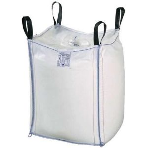 China Four-Panel Big Bag FIBC With Side Seam Loops , Industrial PP Bulk Bag on sale